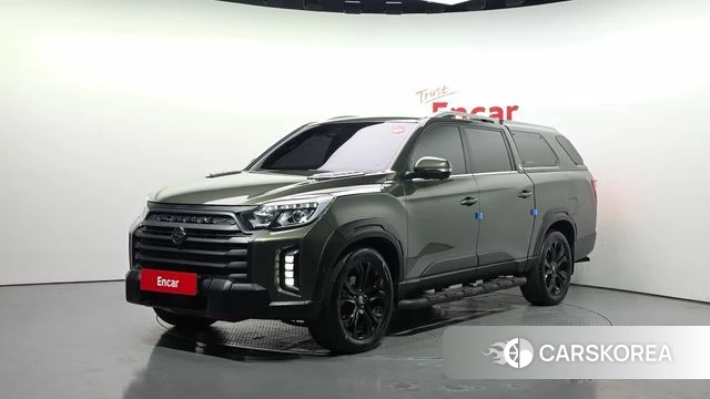 Ssangyong The New Rexton Sports Cannes 2023 Темно-зеленый из Кореи