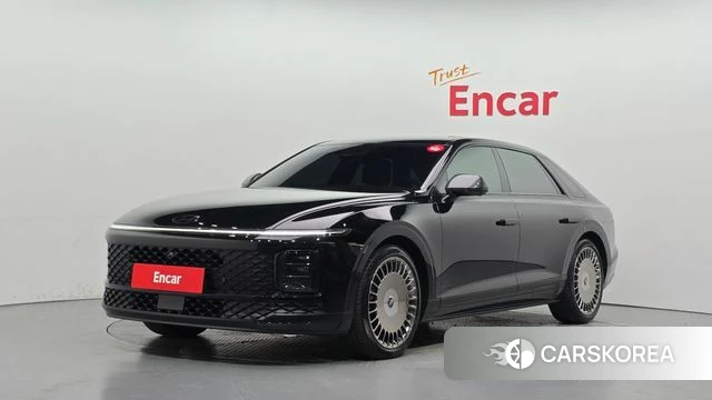 Hyundai Grandeur Hybrid (GN7) 2023 Черный из Кореи