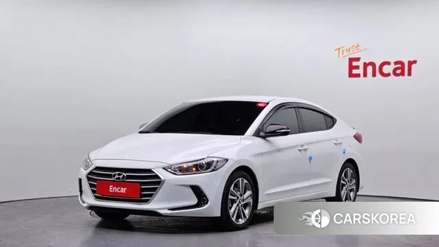 Hyundai Avante AD 2018 Белый из Кореи