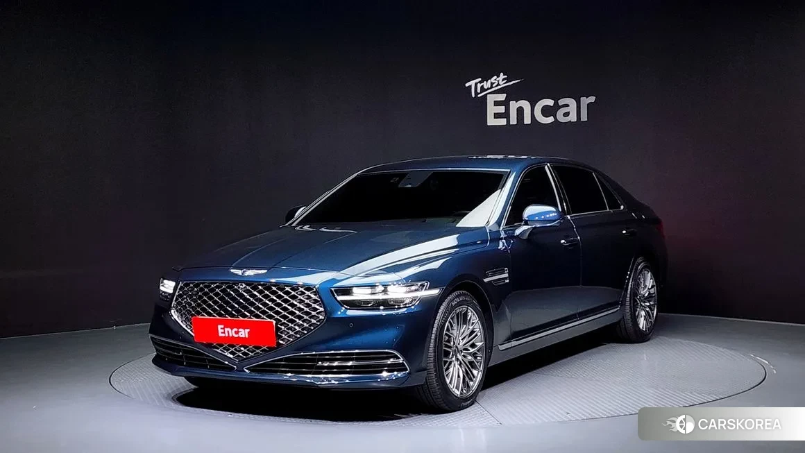 Genesis G90 2021 Синий из Кореи