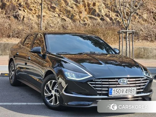 Hyundai Sonata Hybrid (DN8) 2022 Черный из Кореи