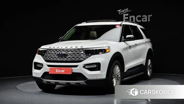 Ford Explorer 6th Generation 2021 Белый из Кореи