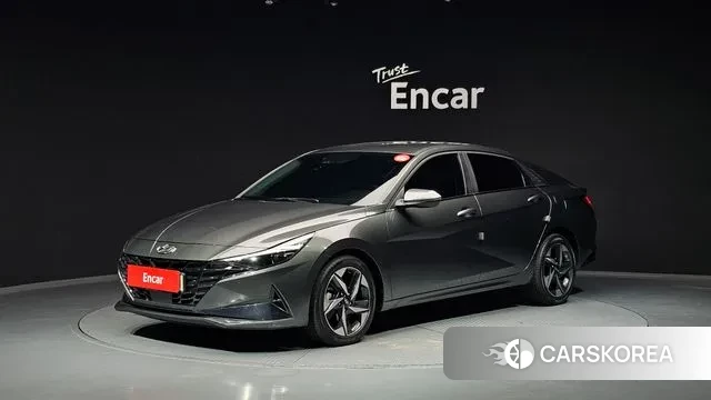 Hyundai Avante (CN7) 2022 Серый из Кореи