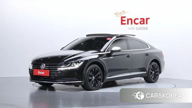 Volkswagen Arteon 2019 Черный из Кореи