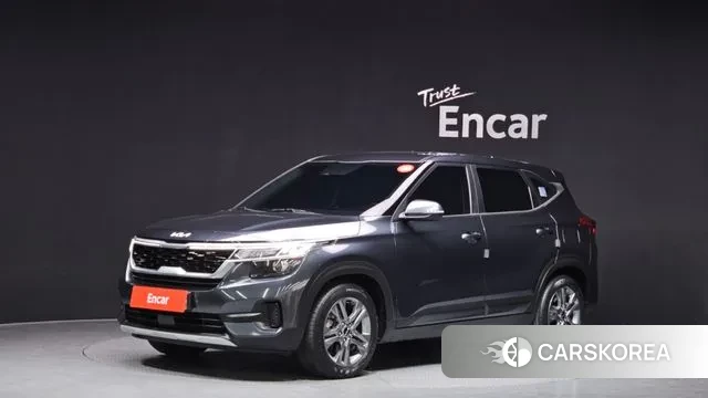 Kia Seltos 2021 Серый из Кореи