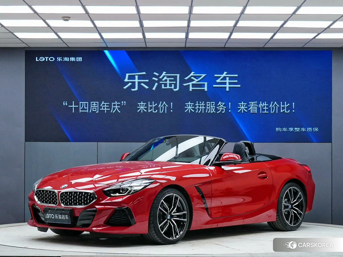 BMW Z4 2021 Красный из Китая