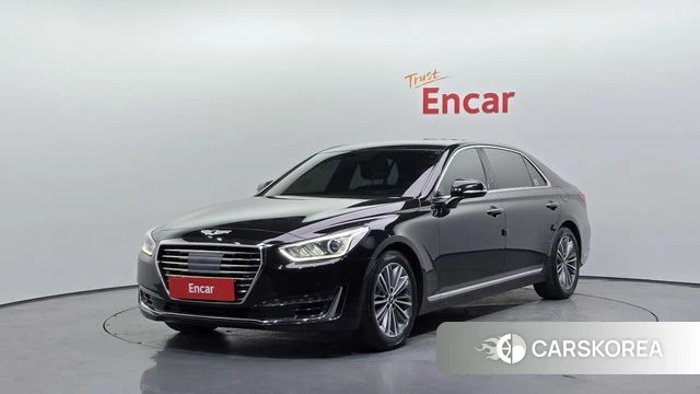 Genesis EQ900 2018 Черный из Кореи