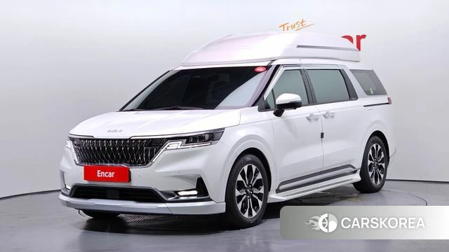 Kia Carnival 4th generation 2021 Белый из Кореи