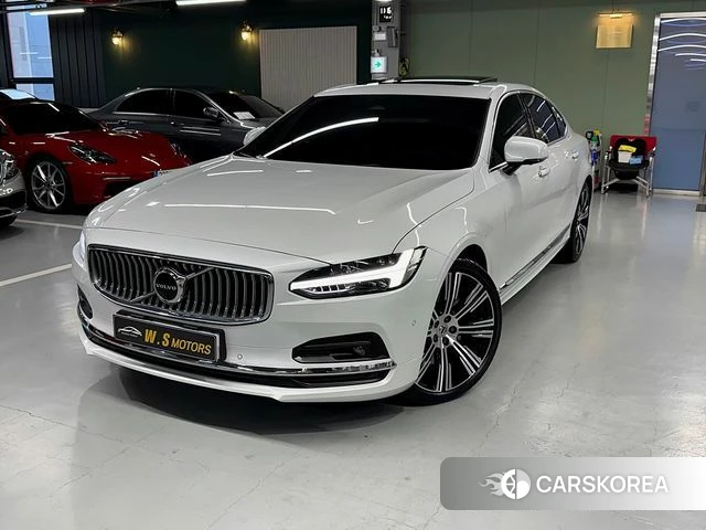 Volvo S90 2022 Белый из Кореи