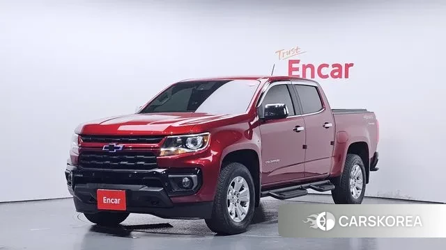 Chevrolet (GM Daewoo) Real New Colorado 2021 Красный из Кореи