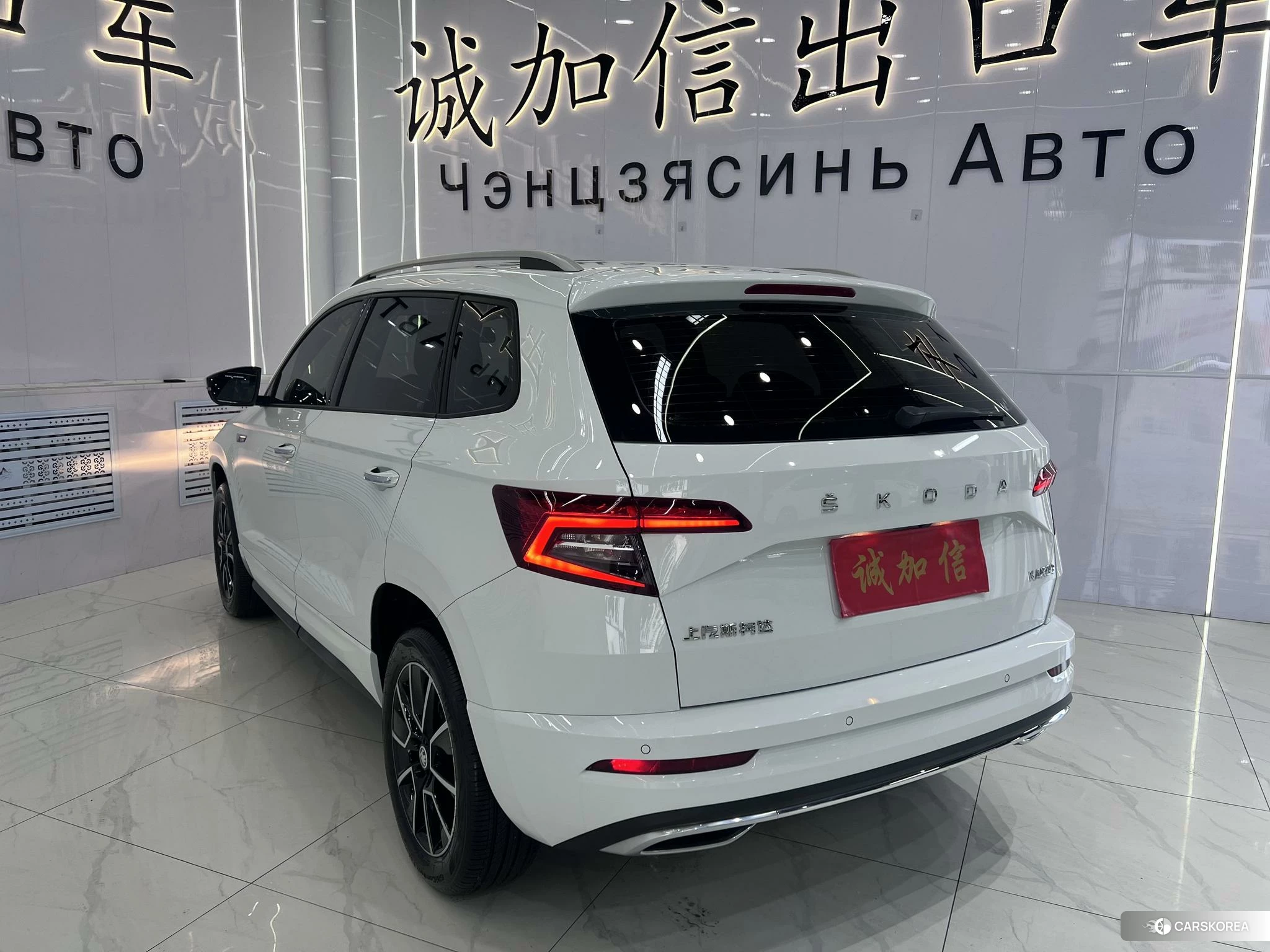 Skoda Krok 2023 Белый из Китая