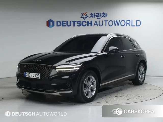 Genesis GV70 2022 Черный из Кореи