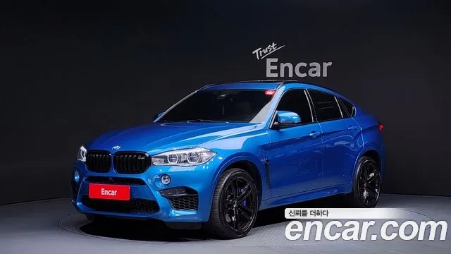 BMW X6M (F16) 2018 Синий из Кореи