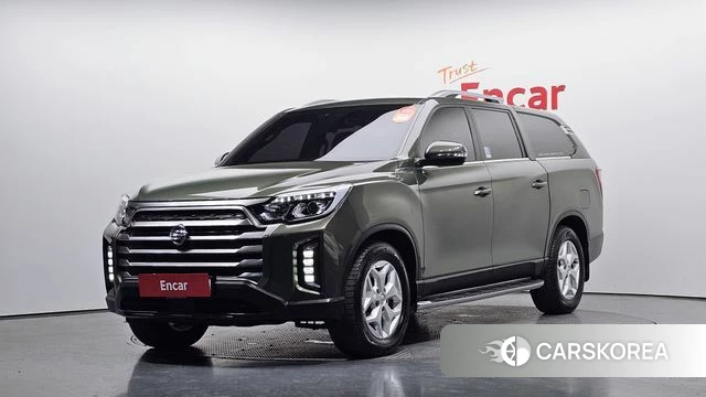 Ssangyong The New Rexton Sport 2023 Темно-зеленый из Кореи