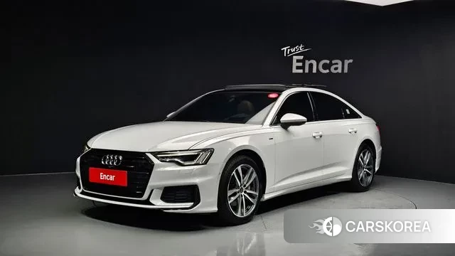 Audi A6 (C8) 2022 Белый из Кореи