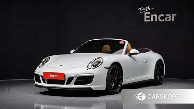 Porsche 911 2018 Белый из Кореи