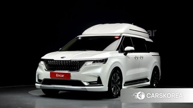 Kia Carnival 4th generation 2021 Белый из Кореи