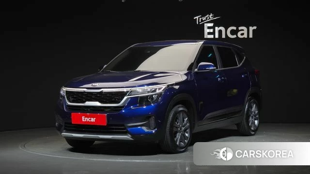 Kia Seltos 2020 Синий из Кореи