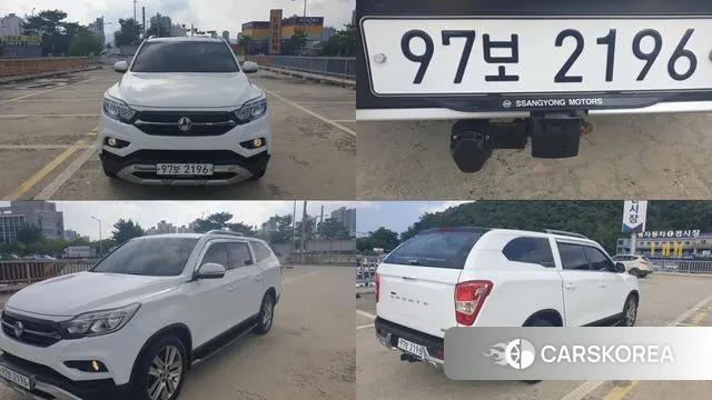 Ssangyong Rexton Sports 2018 Жемчужный цвет из Кореи