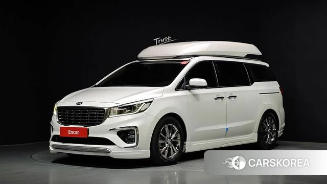 Kia The New Carnival 2018 Белый из Кореи