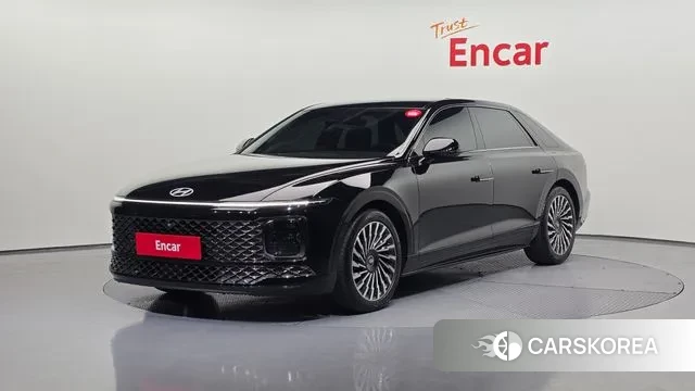 Hyundai Grandeur Hybrid (GN7) 2024 Черный из Кореи