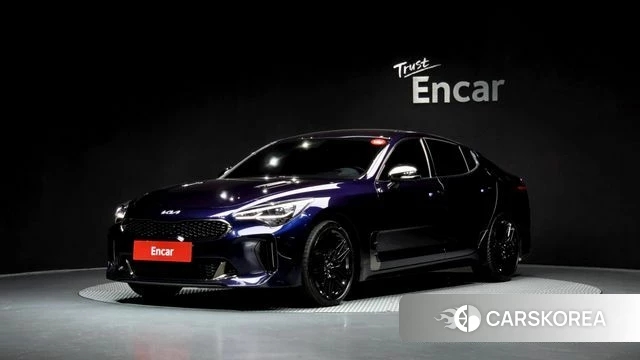 Kia Stinger Meister 2022 Синий из Кореи