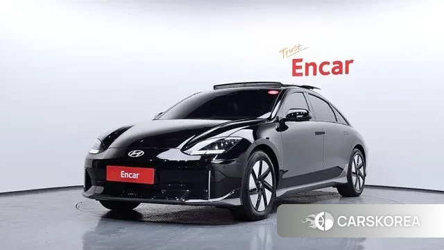 Hyundai Ionic 6 2023 Черный из Кореи