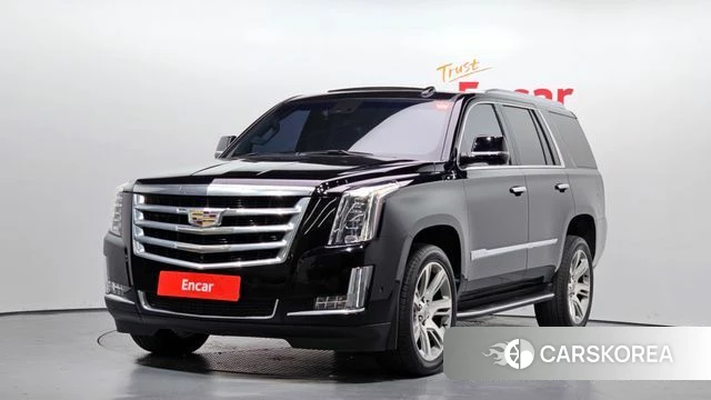 Cadillac Escalade 2018 Черный из Кореи
