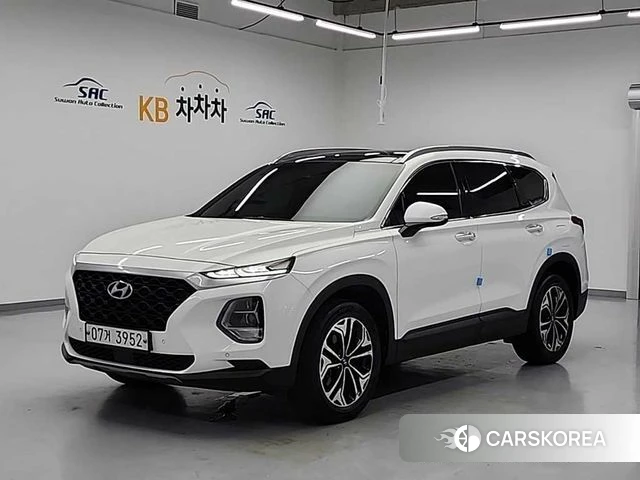 Hyundai Santa Fe TM 2018 Белый из Кореи