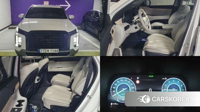 Hyundai The New Palisade 2022 Белый из Кореи
