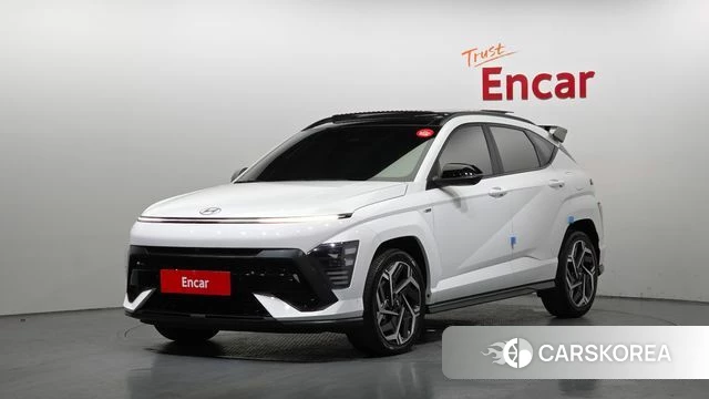 Hyundai Kona (SX2) 2023 Белый из Кореи