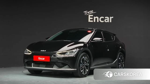 Kia EV6 2022 Черный из Кореи