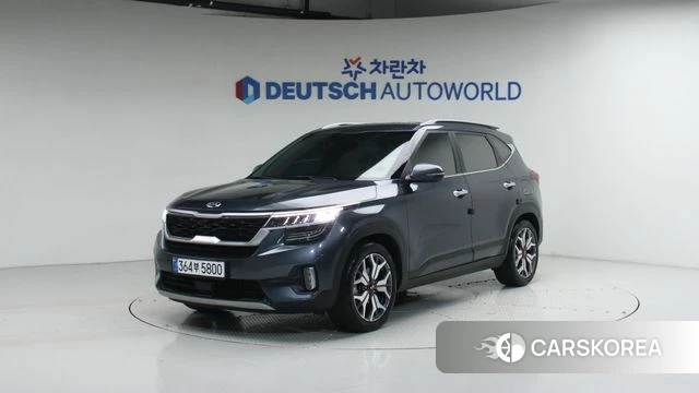 Kia Seltos 2020 Серый из Кореи