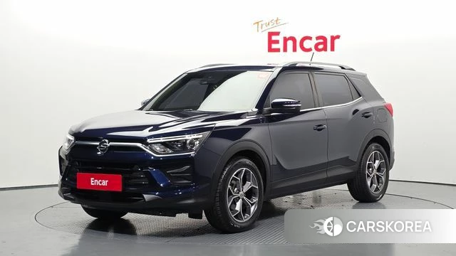 Ssangyong Beautiful Korando 2019 Синий из Кореи