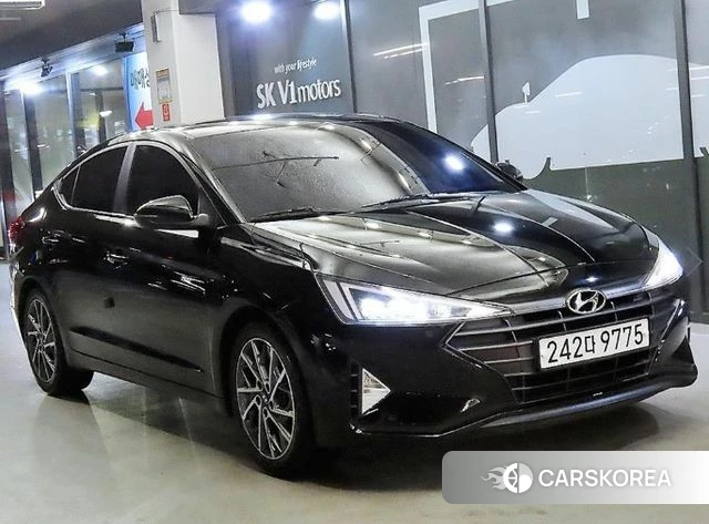 Hyundai The New Avante AD 2018 Черный из Кореи