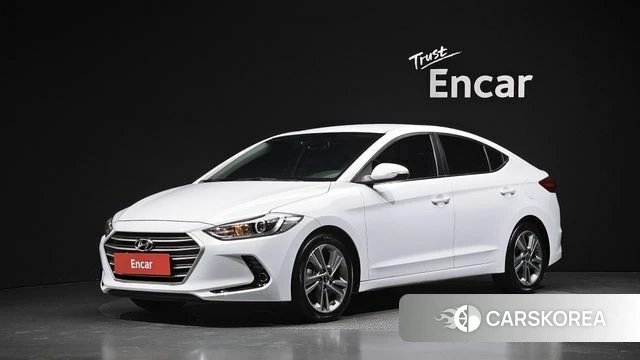 Hyundai Avante AD 2018 Белый из Кореи