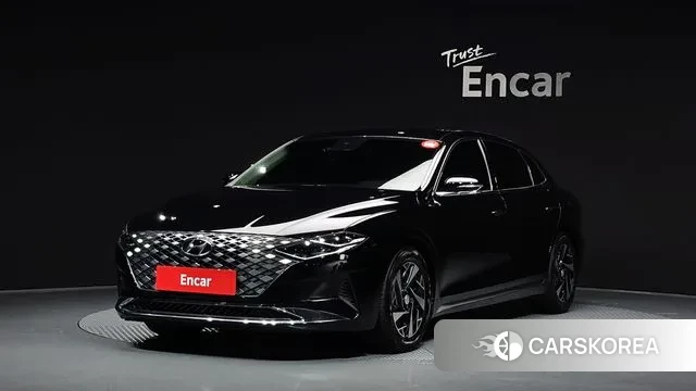Hyundai The New Grandeur IG Hybrid 2022 Черный из Кореи