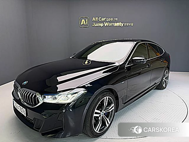 BMW 6 Series GT (G32) 2022 Синий из Кореи