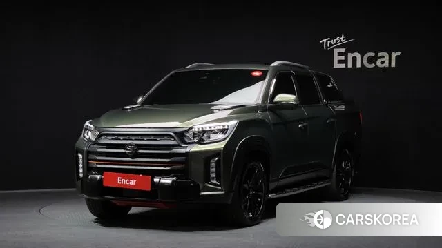 Ssangyong The New Rexton Sport 2022 Светло-зеленый из Кореи