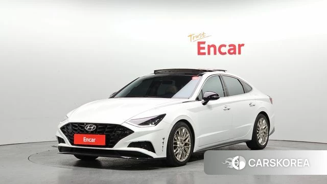 Hyundai Sonata (DN8) 2021 Белый из Кореи