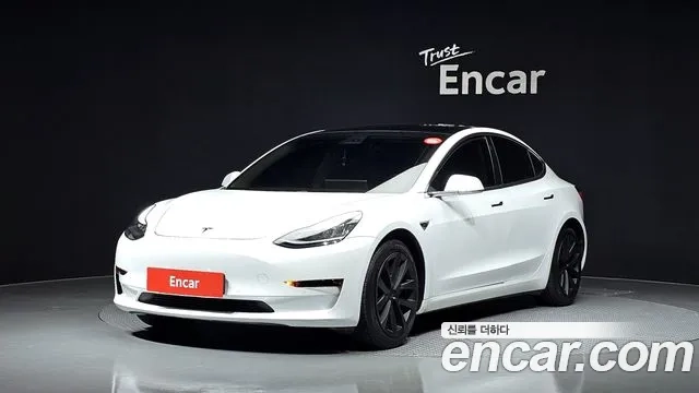 Tesla Model 3 2020 Белый из Кореи