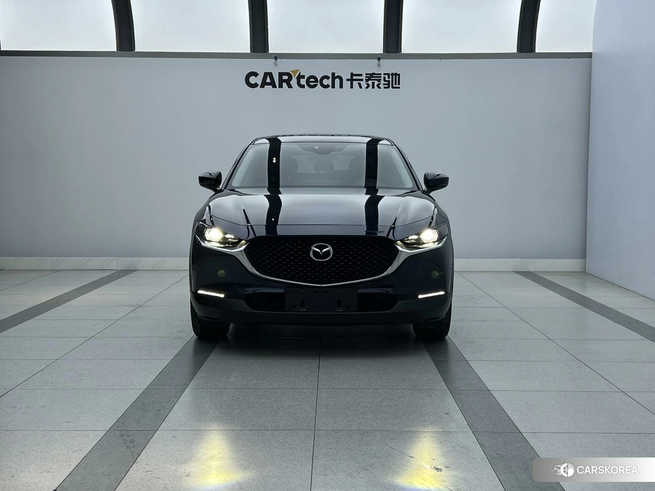 Mazda CX-30 2021 Синий из Китая