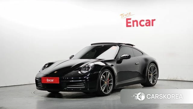 Porsche 911(992) 2020 Черный из Кореи