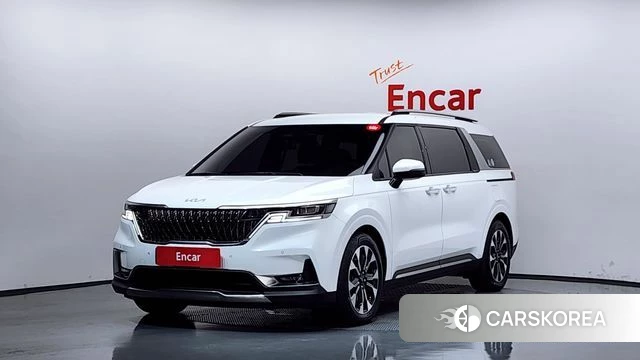 Kia Carnival 4th generation 2021 Белый из Кореи