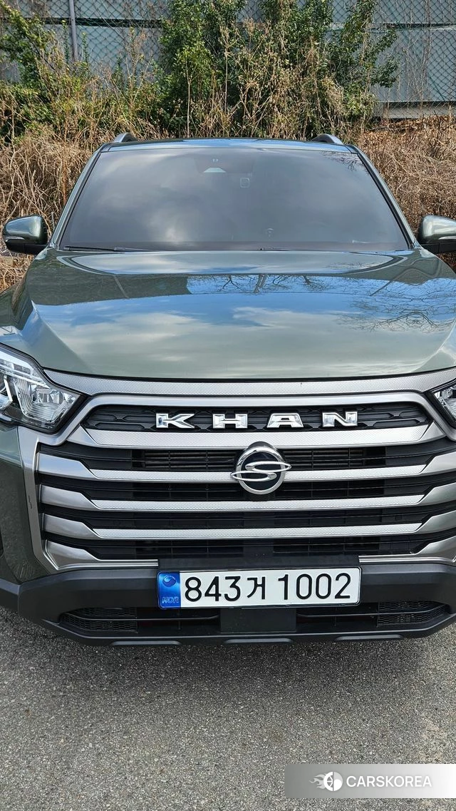 Ssangyong The New Rexton Sports Cannes 2023 Темно-зеленый из Кореи