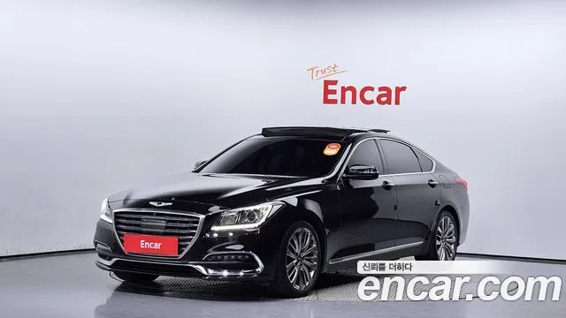 Genesis G80 2018 Черный из Кореи
