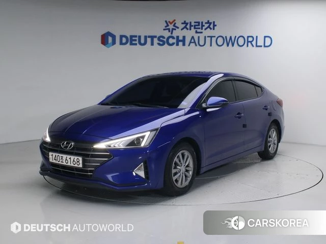 Hyundai The New Avante AD 2019 Синий из Кореи