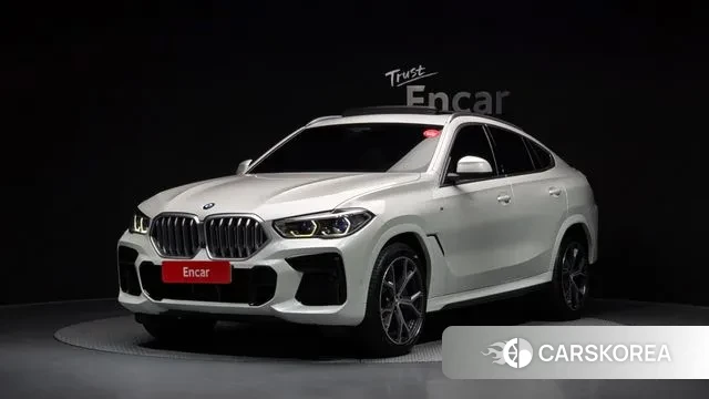 BMW X6 (G06) 2022 Белый из Кореи
