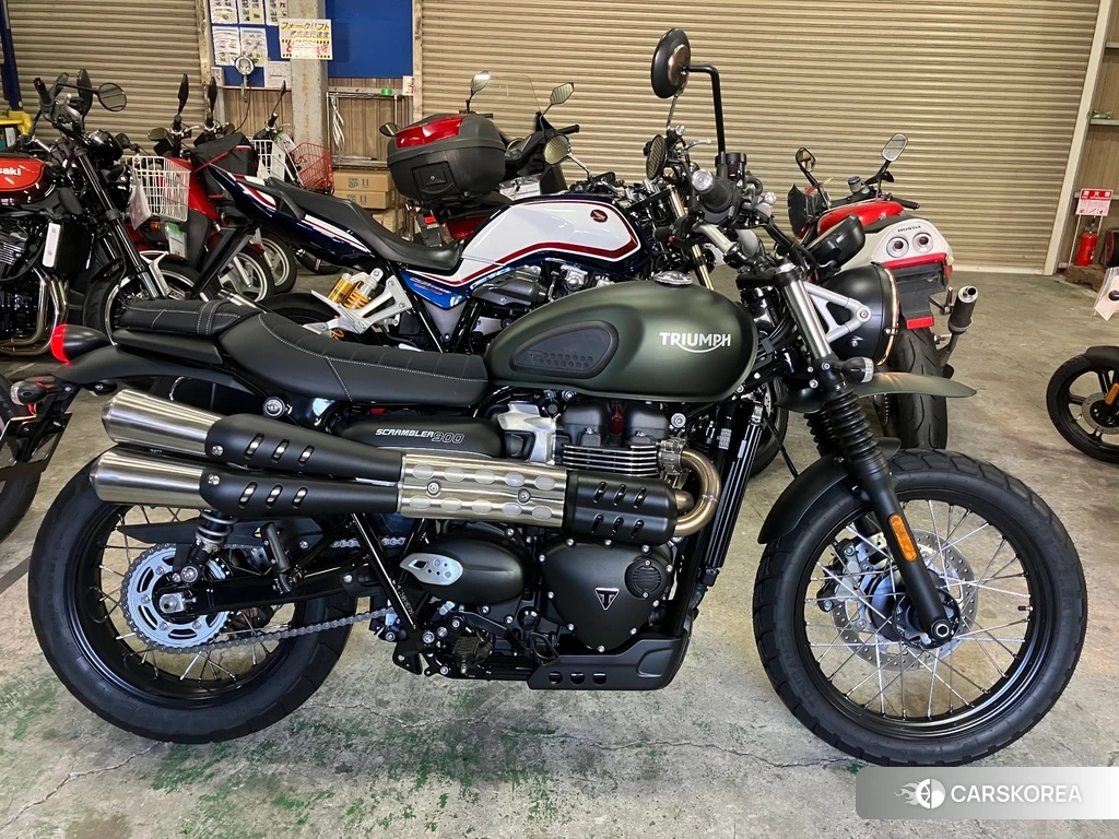 Проданный Triumph SCRAMBLER 2023 из Японии