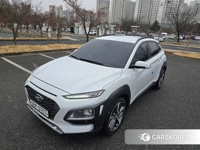 Hyundai Kona 2018 Белый из Кореи